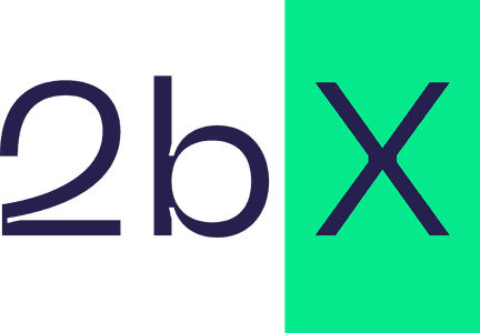 2bX logo