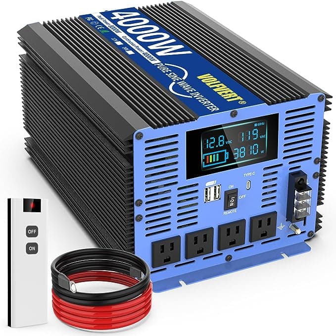Reviewed: VOLFVERT 4000W Pure Sine Wave Power Inverter (Features, Performance, User Satisfaction)