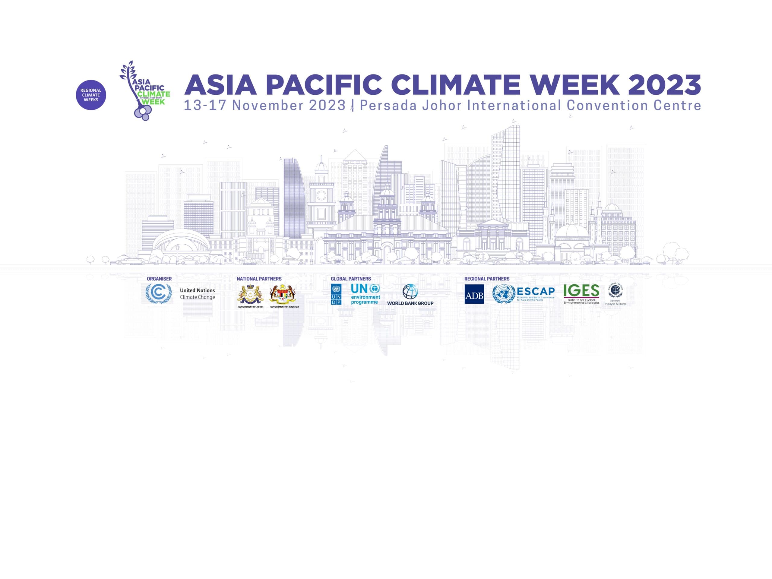 Asia-Pacific Climate Week 2023: Johor At The Centre Of Regional Efforts In Combating Climate Change