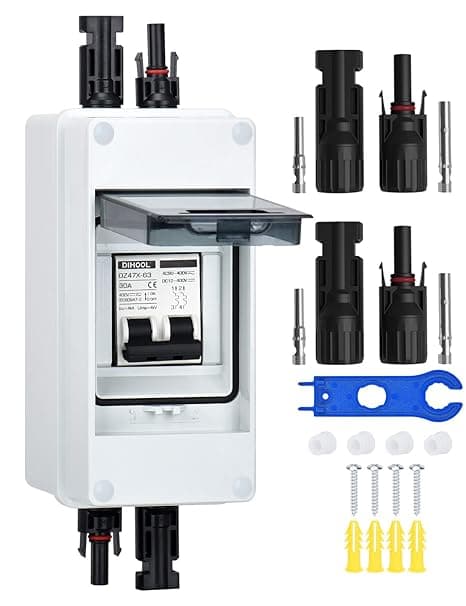 Reviewed: DIHOOL 30 Amp Solar Disconnect Switch (Features, Performance, User Satisfaction)