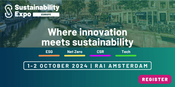 Sustainability Expo Europe is coming to the RAI Amsterdam – 1st-2nd October 2024!