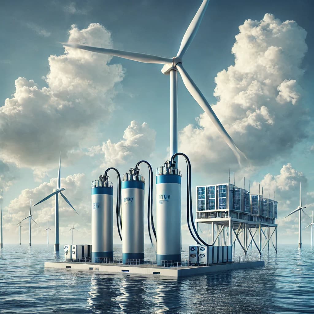 Wind Turbine Powers Electrolyser to Boost Off-Grid Green Hydrogen Production