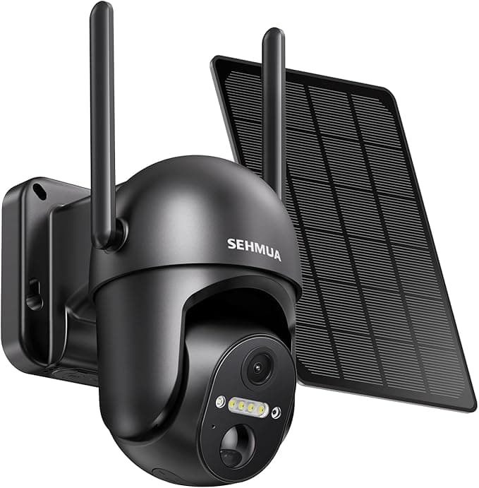 SEHMUA 2K Solar Security Camera Review: Smarter, Wire-Free Home Protection