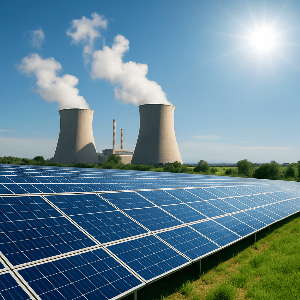 Solar Power Set to Surpass Nuclear Generation This Summer for the First Time
