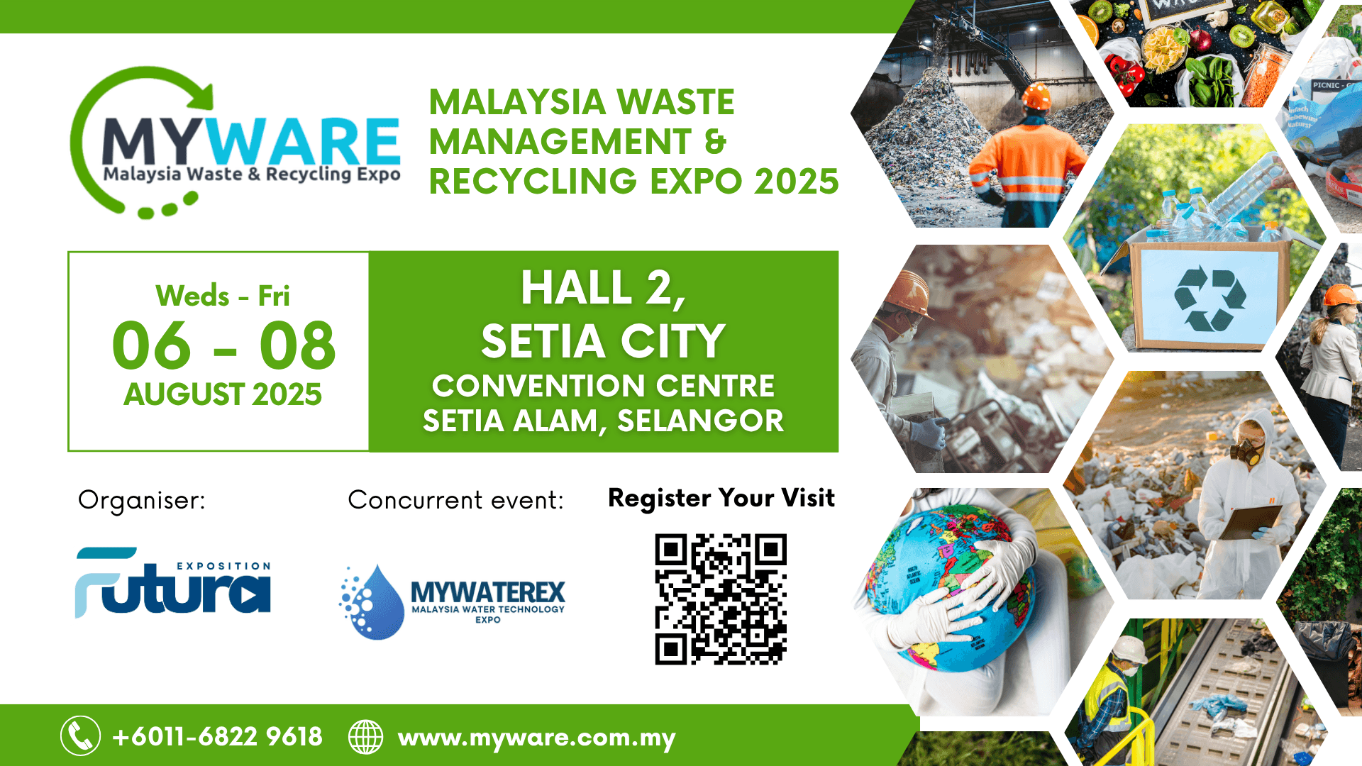 Malaysia Waste Management & Recycling Expo 2025 (MYWARE 2025) logo