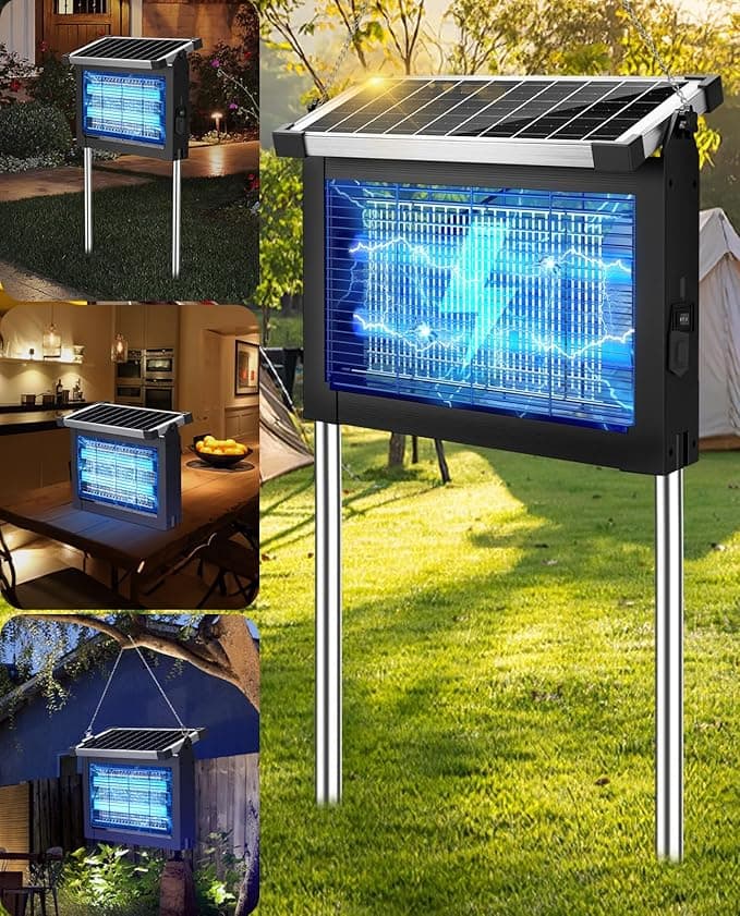 PhatroyYee Solar Bug Zapper Review: A Cordless, Chemical-Free Way to Take Back Your Outdoors