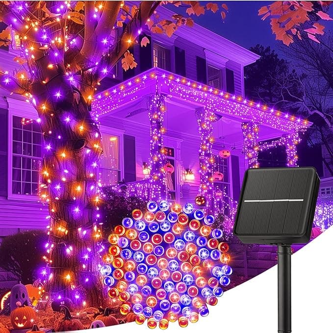 These Solar Halloween Lights Bring Smart, Spooky Vibes to Your Yard
