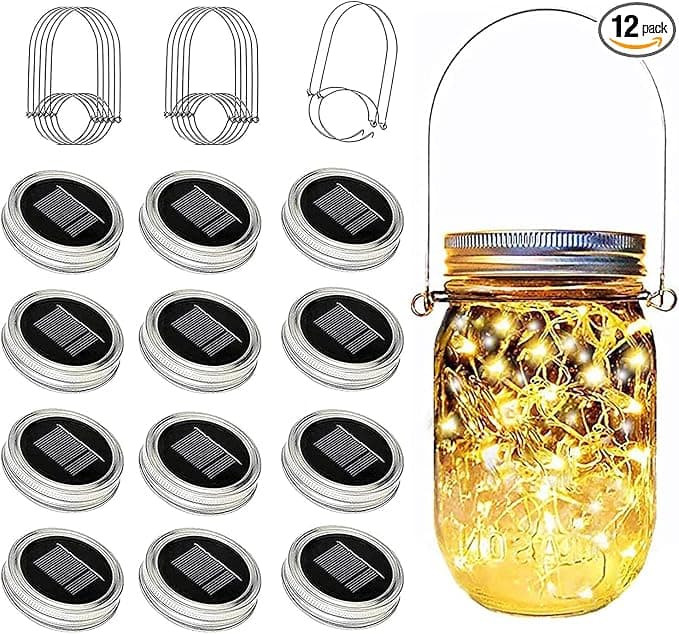 Mason Jar Solar Lights: Classic Look, Smart Solar Twist