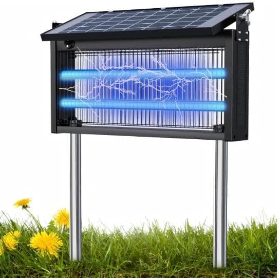 This Solar Bug Zapper Is the Smartest Way to Take Back Your Patio