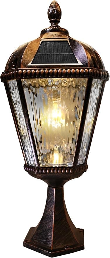 Gama Sonic Royal Bulb Solar Post Light Review: Premium Solar Lighting Done Right