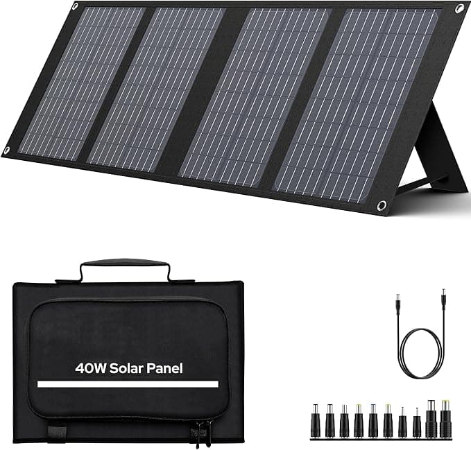 EnginStar 40W Foldable Solar Panel Review: Pocket-Sized Power for Serious Travelers ☀️