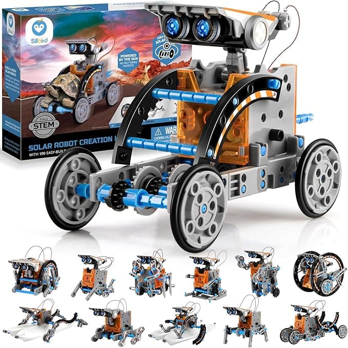 Sillbird 12-in-1 Solar Robot Kit Review: STEM Learning Meets Hands-On Fun