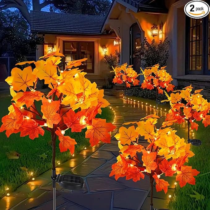 Dolunvo Fall Solar Lights Review: Autumn Vibes, Powered by the Sun 🍂☀️
