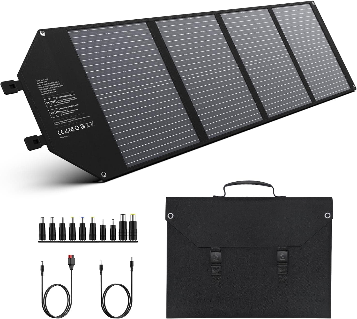 ☀️ EnginStar 100W Foldable Solar Panel Review: Lightweight Power for Serious Travelers