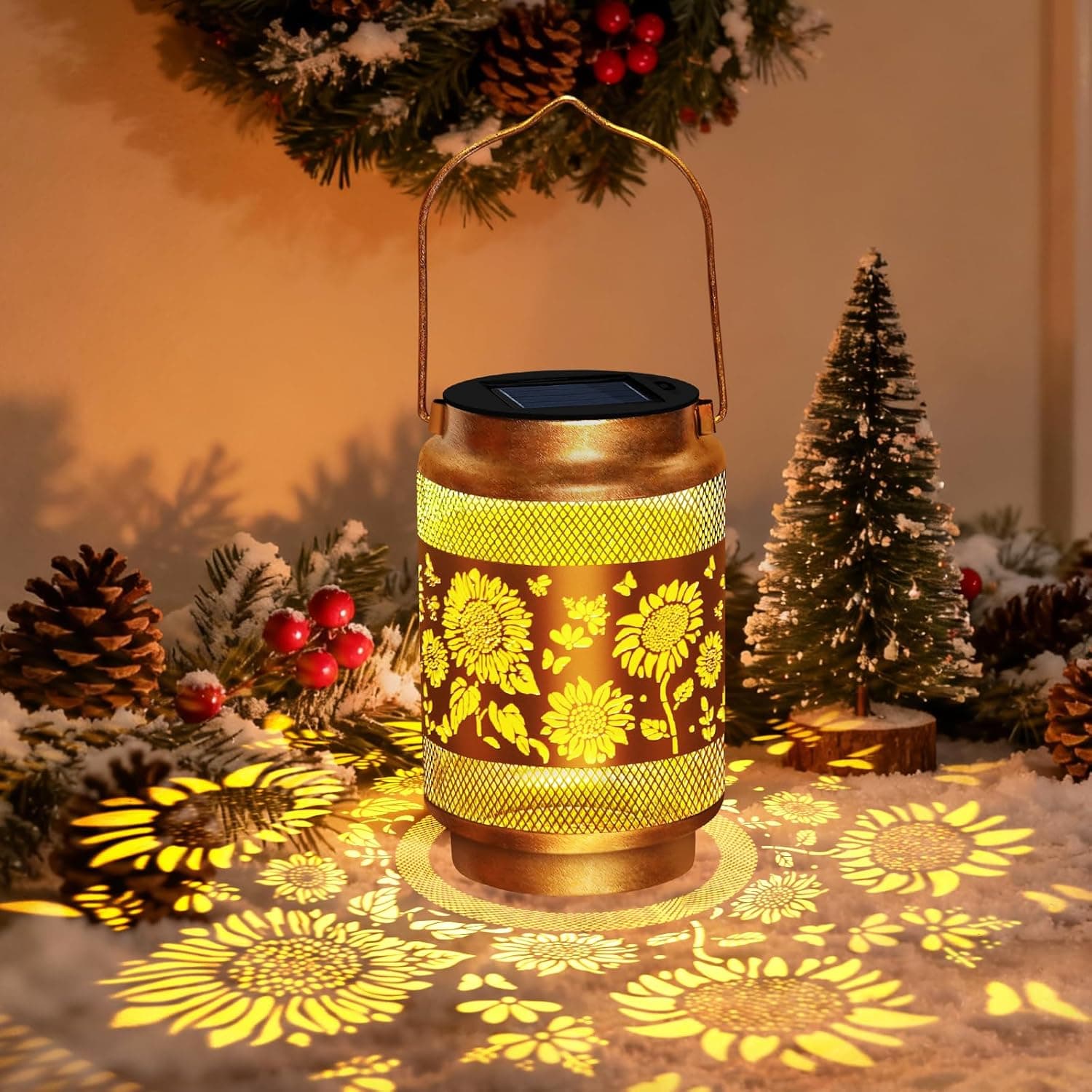This Sunflower Solar Lantern Is the Most Low-Effort Garden Upgrade I’ve Tested
