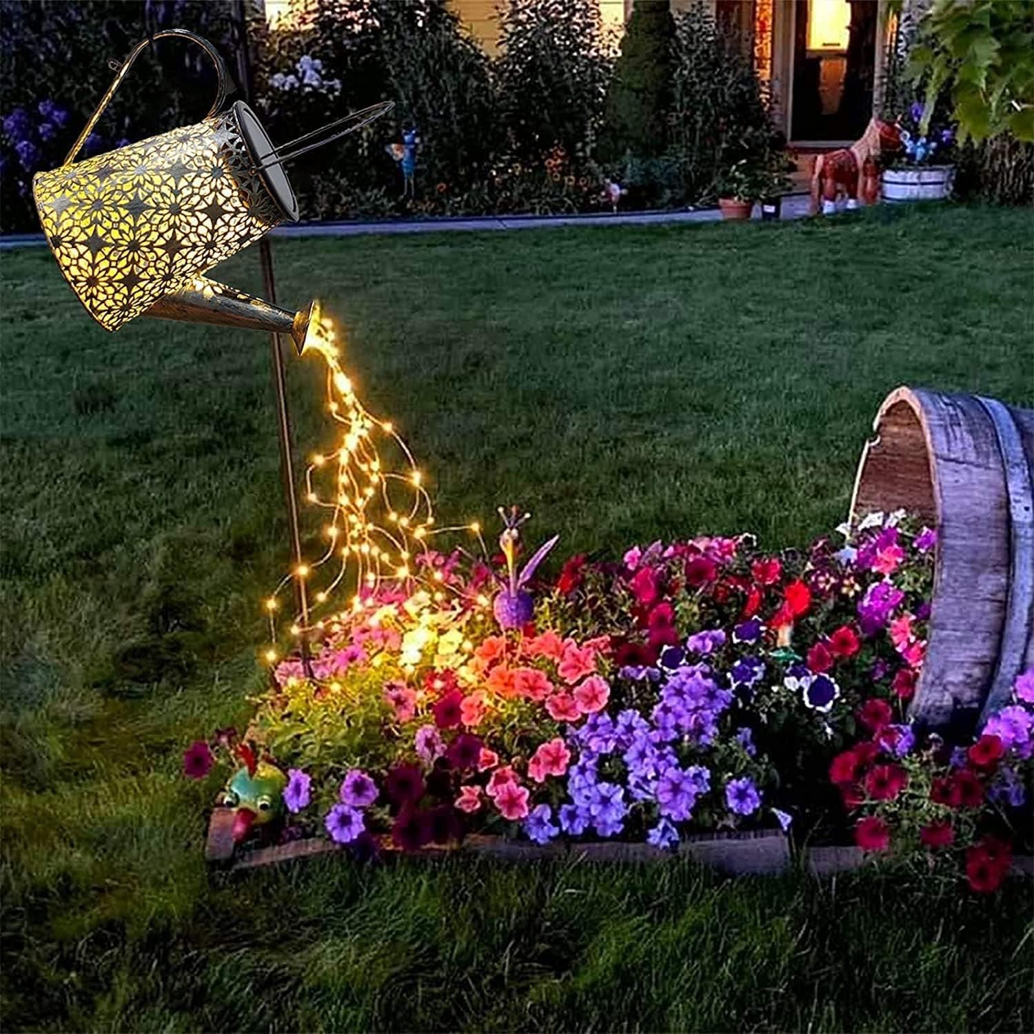 This Solar Watering Can Light Is the Most Charming Outdoor Tech Upgrade I’ve Seen