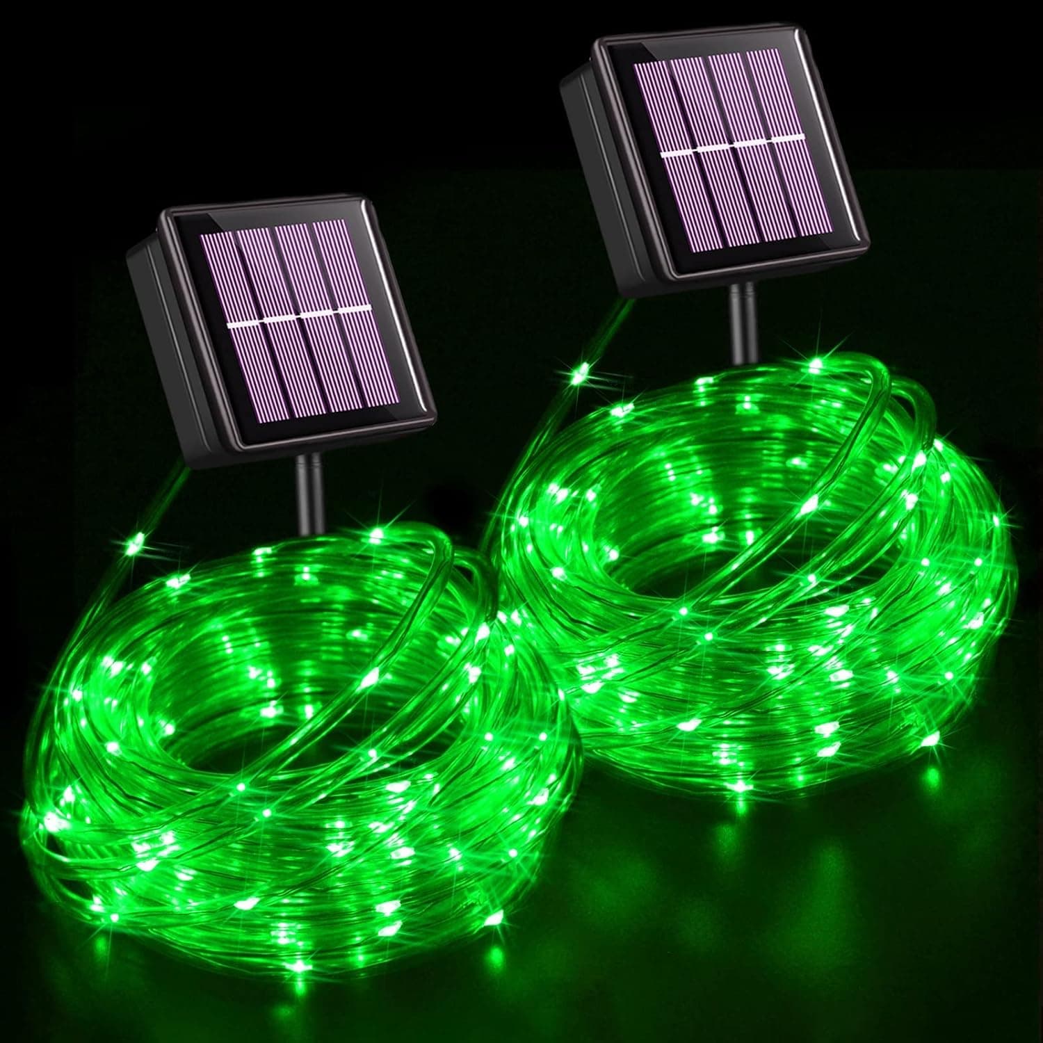 🌿 YEGUO Solar Green Rope Lights Review: Sleek, Flexible, and Powered by the Sun