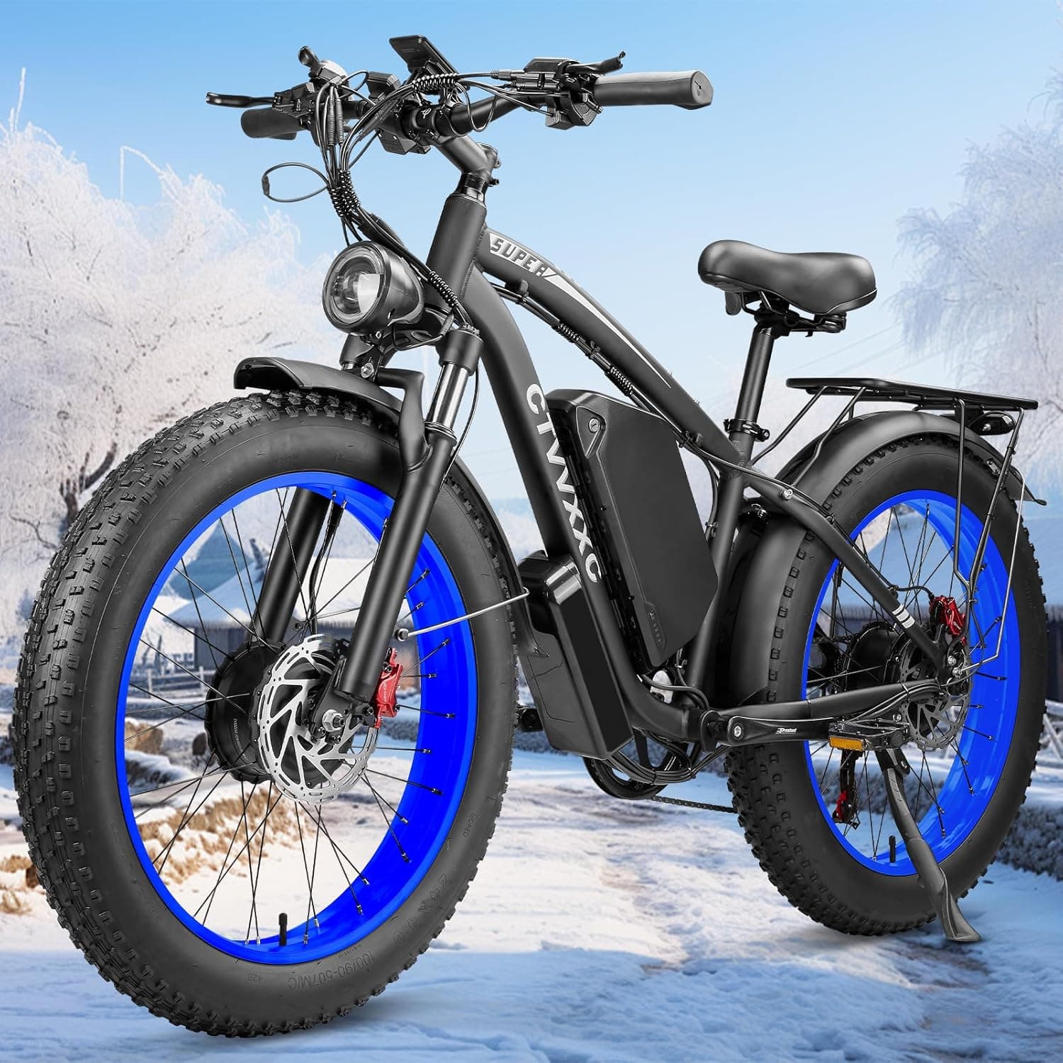 (Review) 6000W Dual Motor Electric Bike: Extreme Power for Off-Road & High-Speed Riding