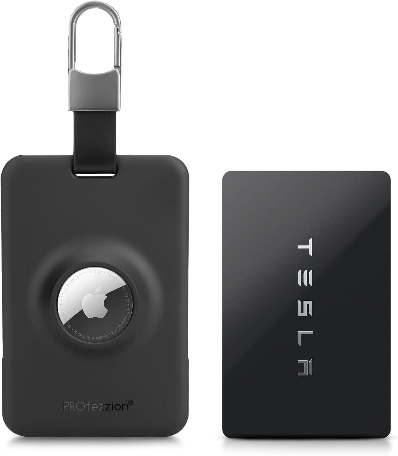 PROfezzion Tesla Key Card Holder with AirTag Slot – Never Lose Your Tesla Key Again
