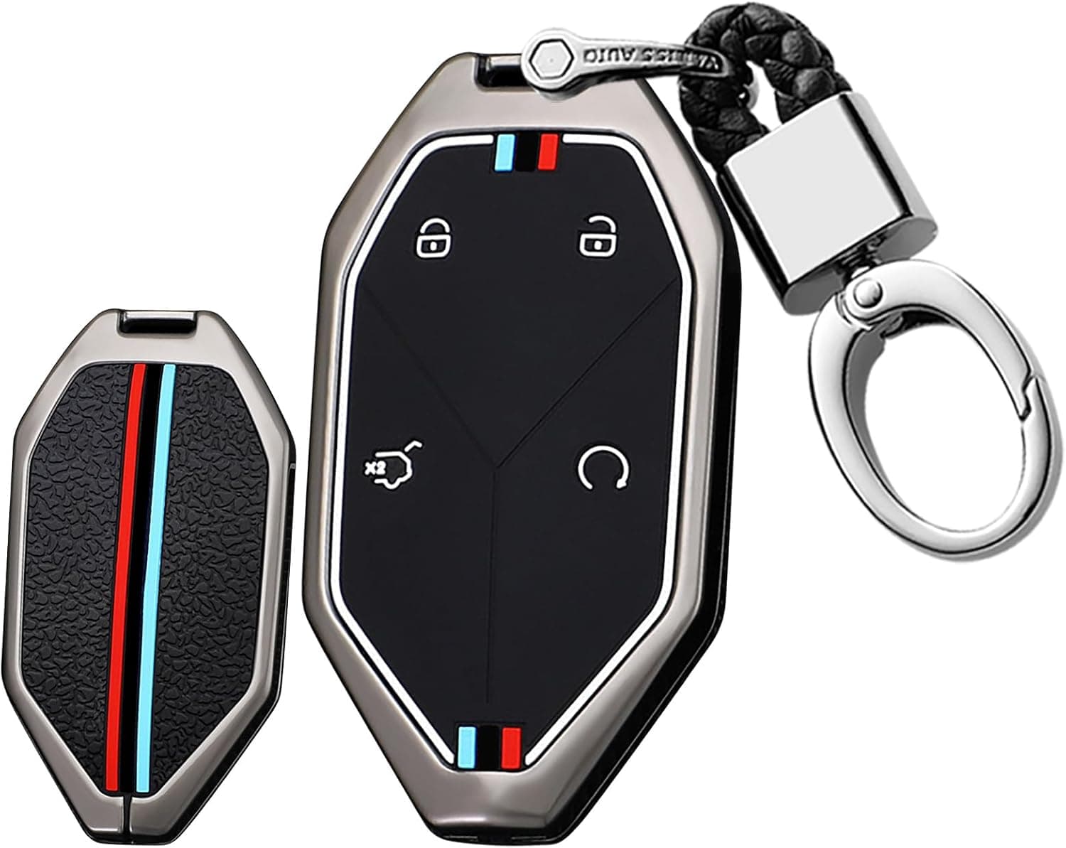 SANRILY Luminous Key Fob Cover for BYD Leopard 5: Premium Protection with Night Glow Design