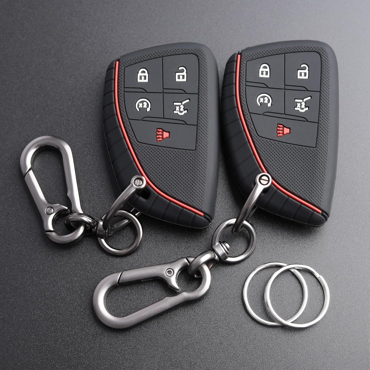 TANDRIVE Key Fob Cover (2-Pack): Affordable Protection for Chevy, GMC & Buick Keys