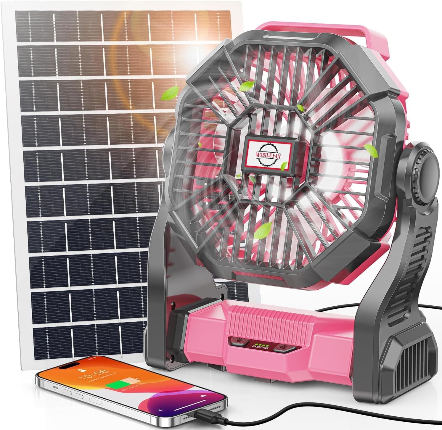 This Solar Camping Fan Feels Like the Ultimate “Power Outage” Gadget