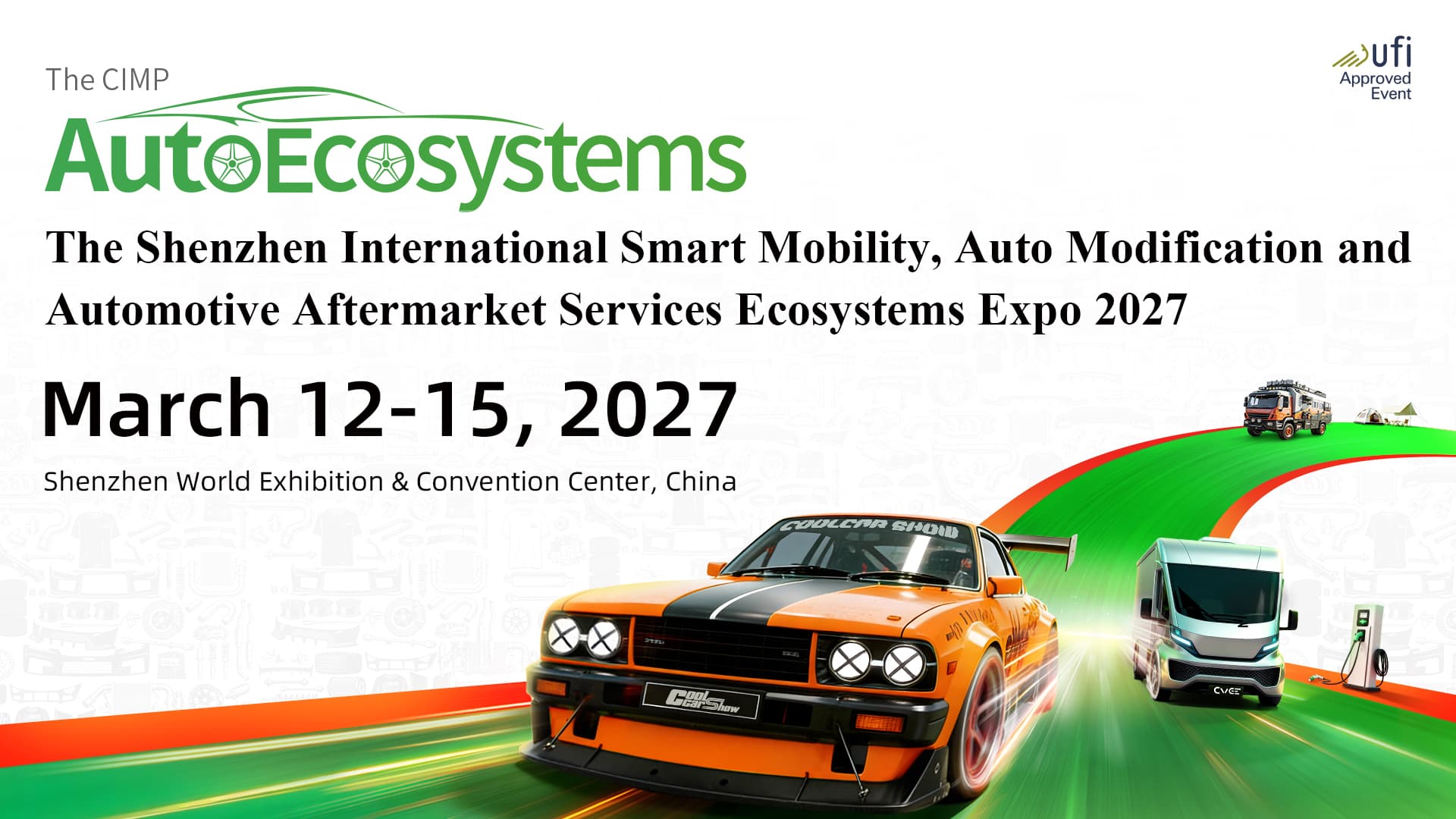 The 2027 CIMP AutoEcosystems Expo logo