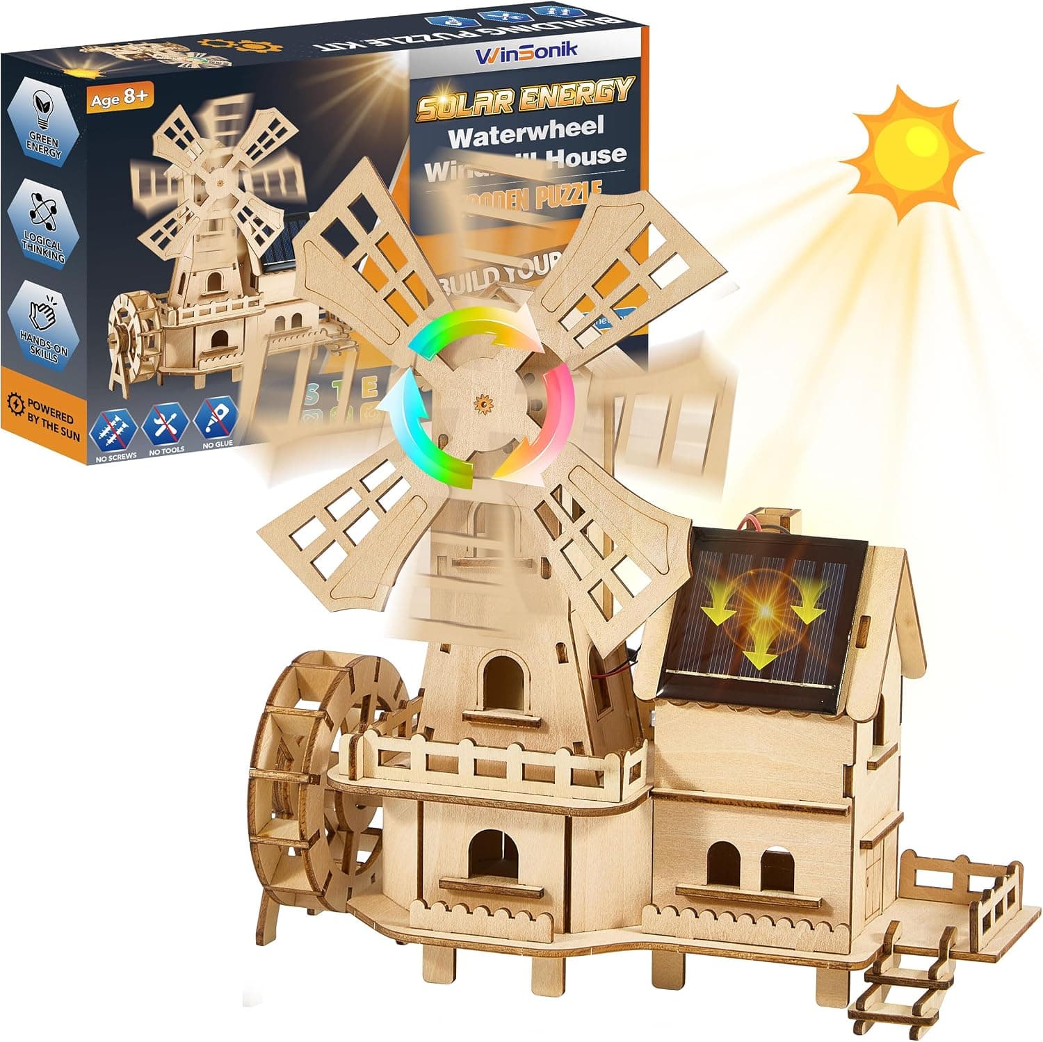 This Wooden 3D Puzzle Actually Comes Alive in the Sun