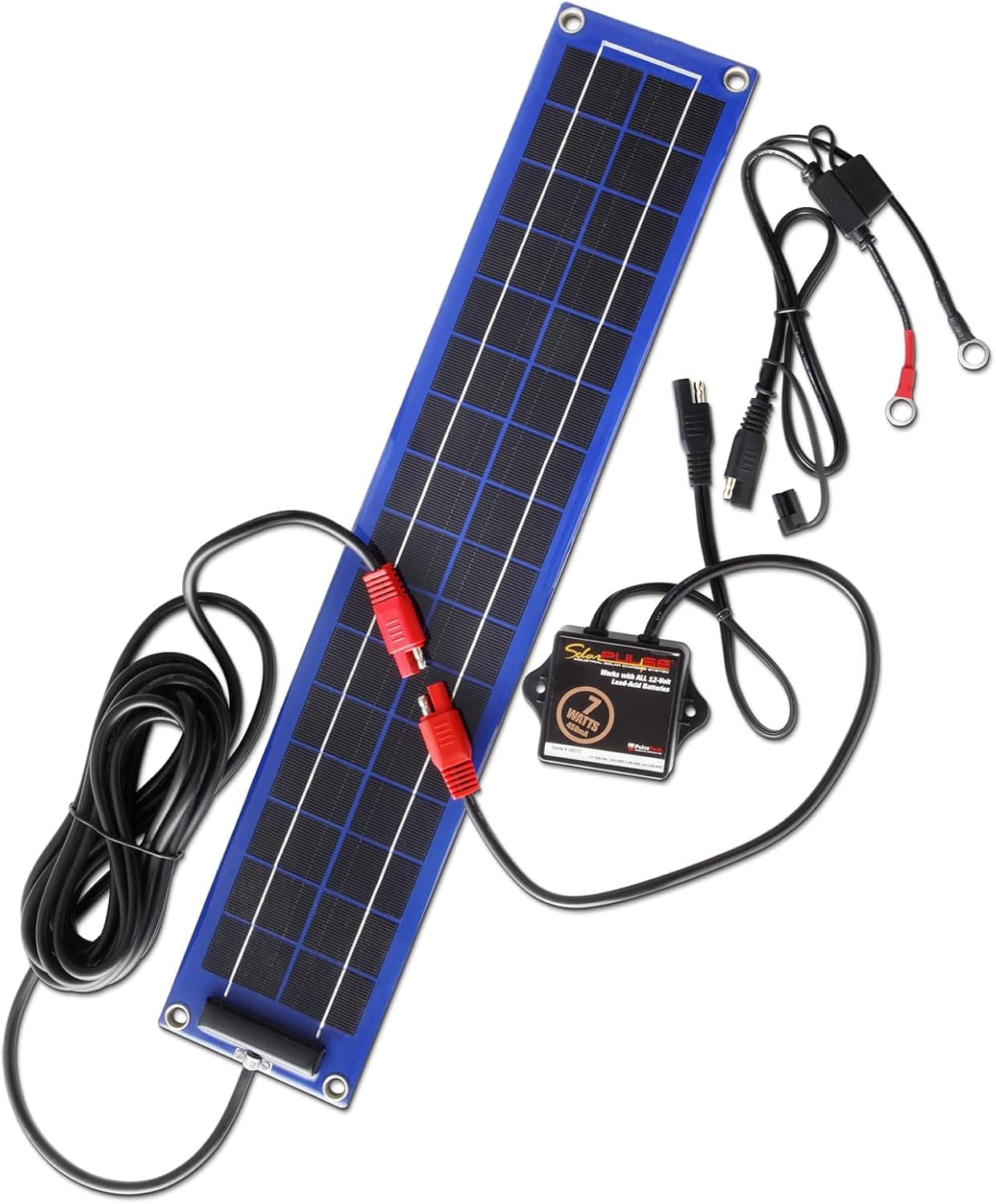 This 7W Solar Panel Doesn’t Just Charge Your Car Battery, It Claims to Help Maintain It