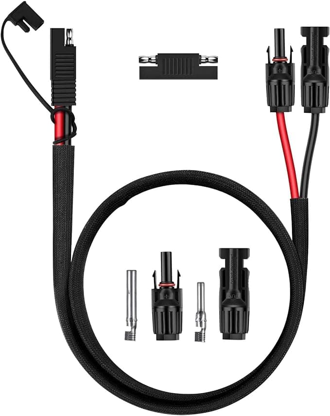Reviewed: iGreely Solar Panel Connector Cable