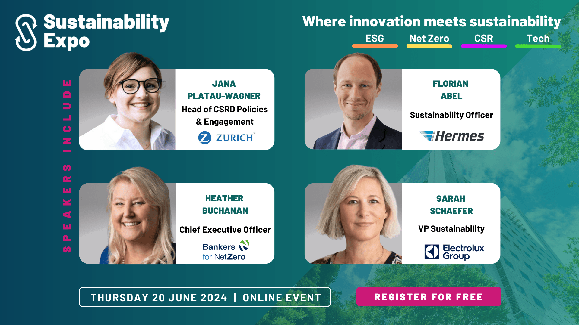 Join Us at the Sustainability Expo Virtual Edition This June, 2024