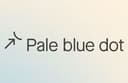 Pale Blue Dot logo