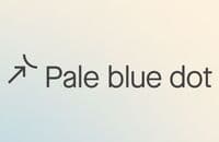 Pale Blue Dot logo