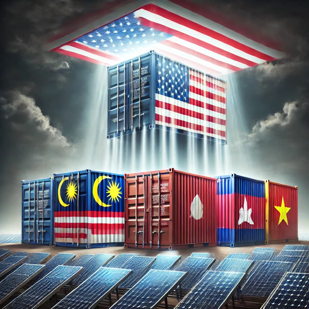 U.S. Slaps Massive Tariffs on Solar Panels from Four ASEAN Nations, Including Malaysia