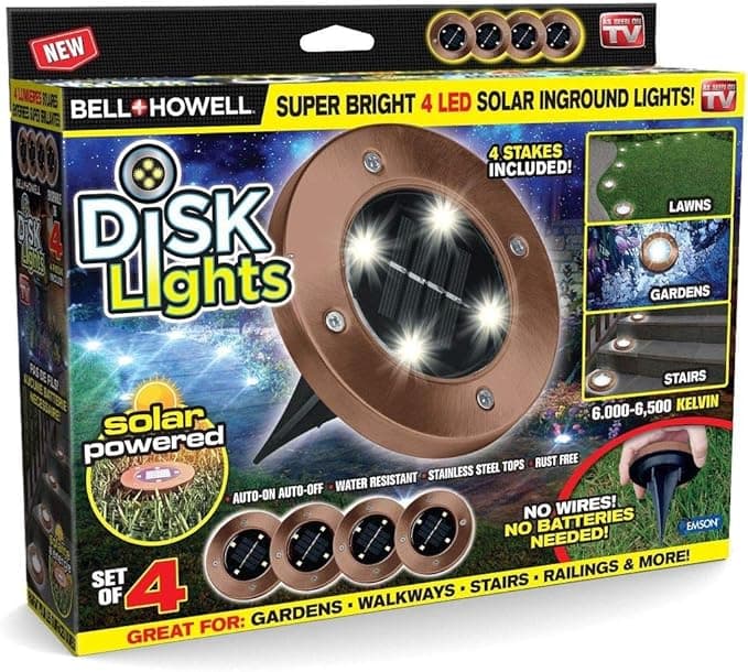 Bell+Howell Disk Lights Review: Simple Solar Lighting That Just Works ☀️