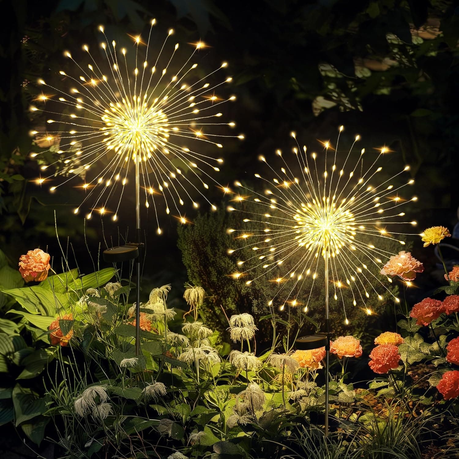 These Solar “Firework” Garden Lights Are the Most Fun Outdoor Tech Upgrade I’ve Tried