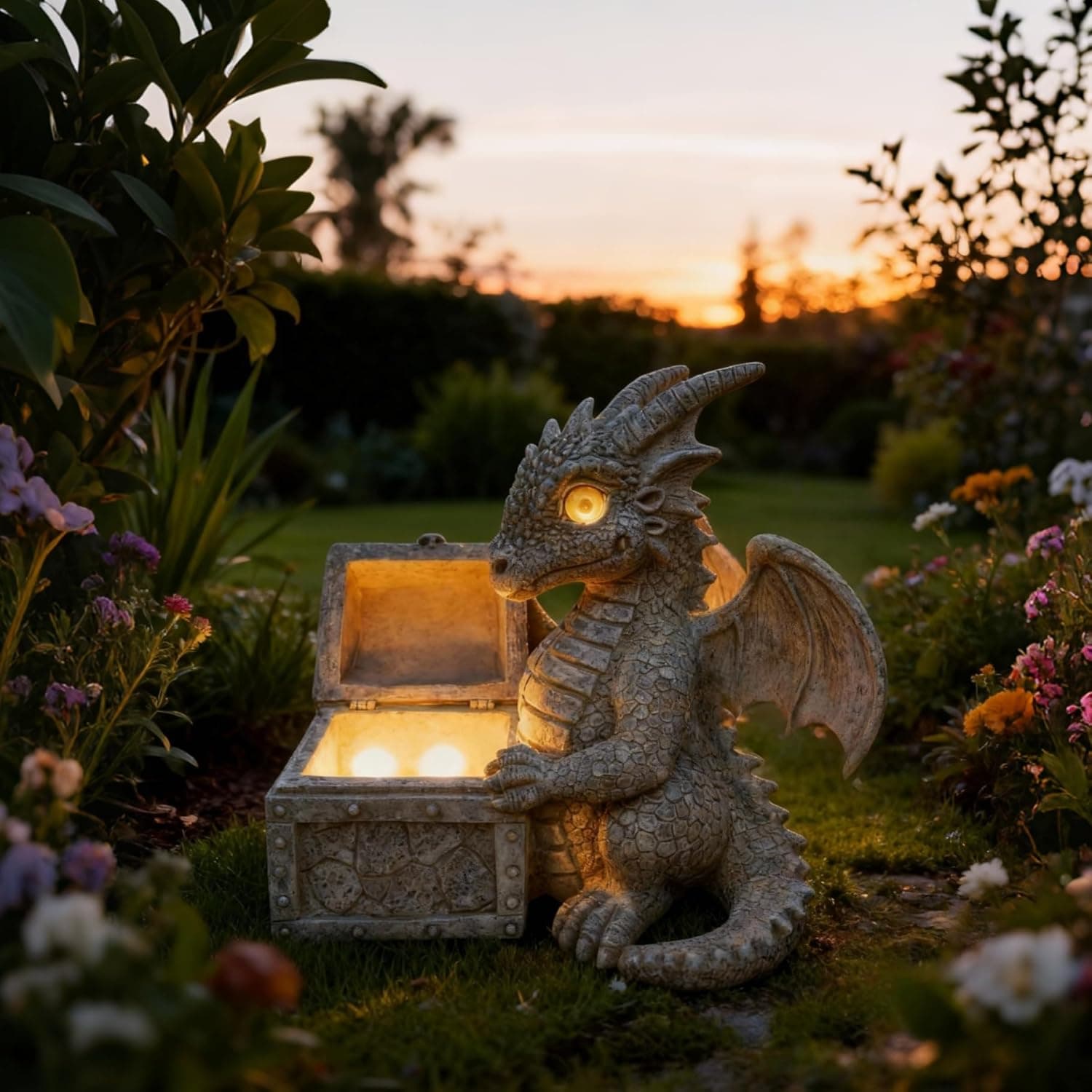 This Solar Dragon Garden Light Is Surprisingly Well-Designed