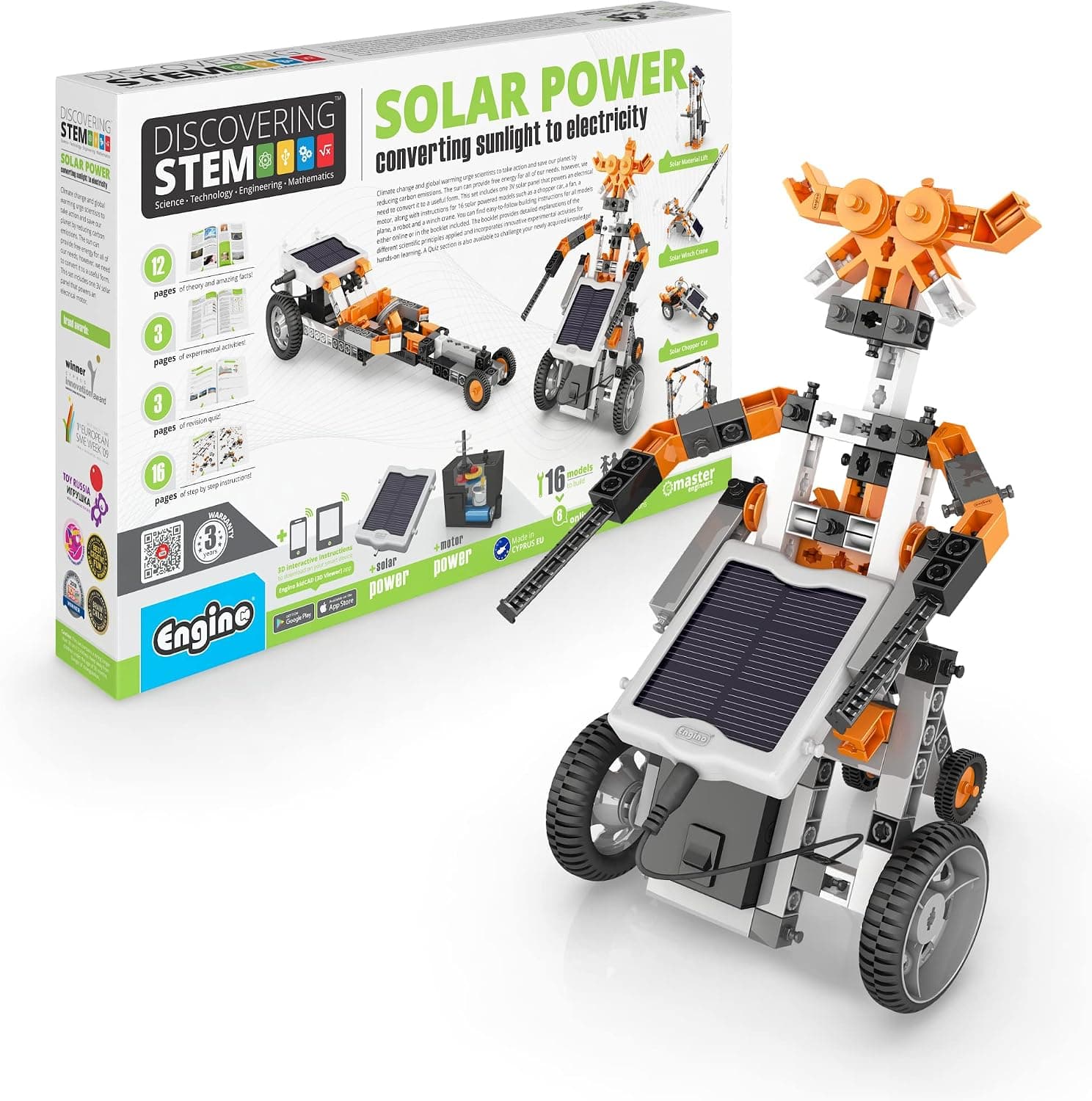 This STEM Kit Lets Kids Build 16 Machines Powered by the Sun