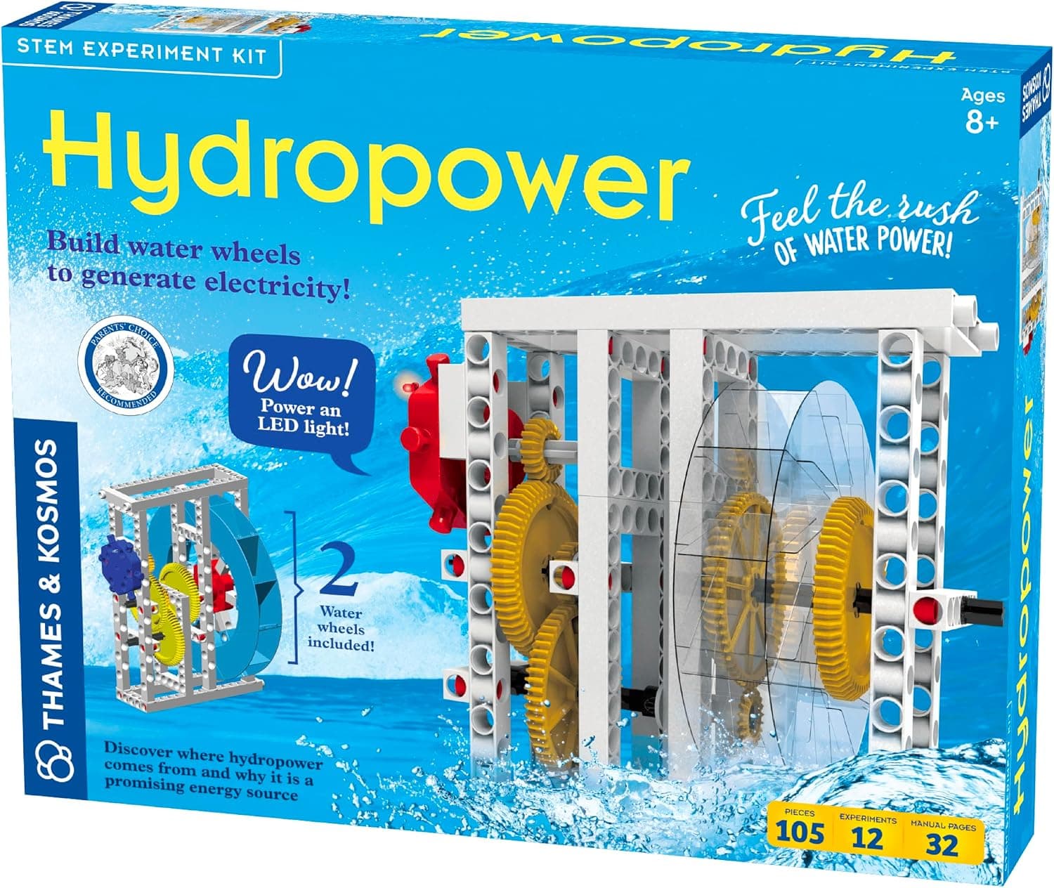 This STEM Kit Turns Flowing Water Into Electricity